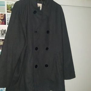 Men's peacoat